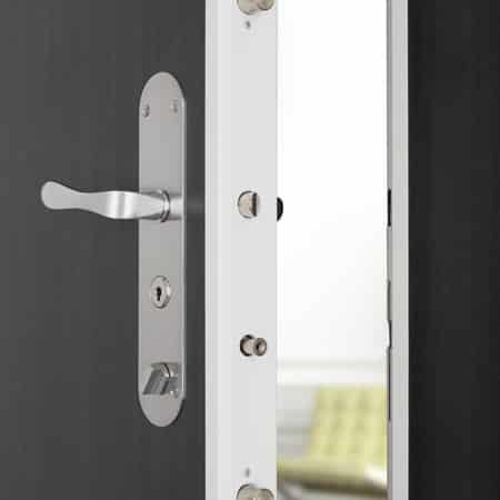 Installation porte blindee picard